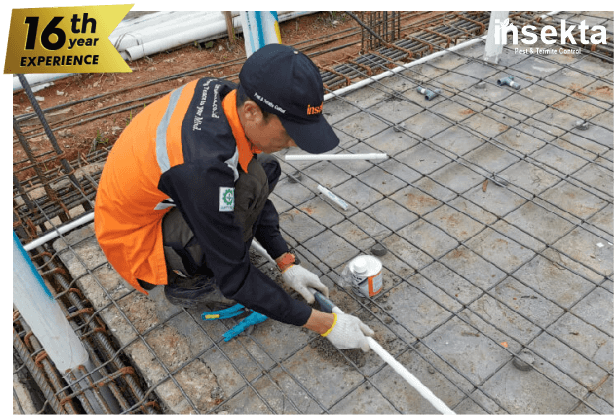 anti rayap sistem pipa